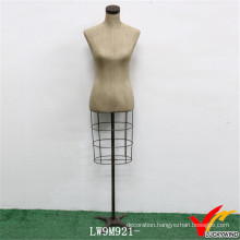 Iron Metal Female Vintage Decorative Mannequins for The Home